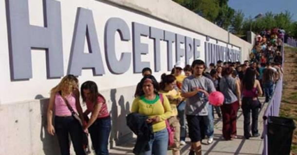 ODT'y 700,86 puanla Hacettepe niversitesi