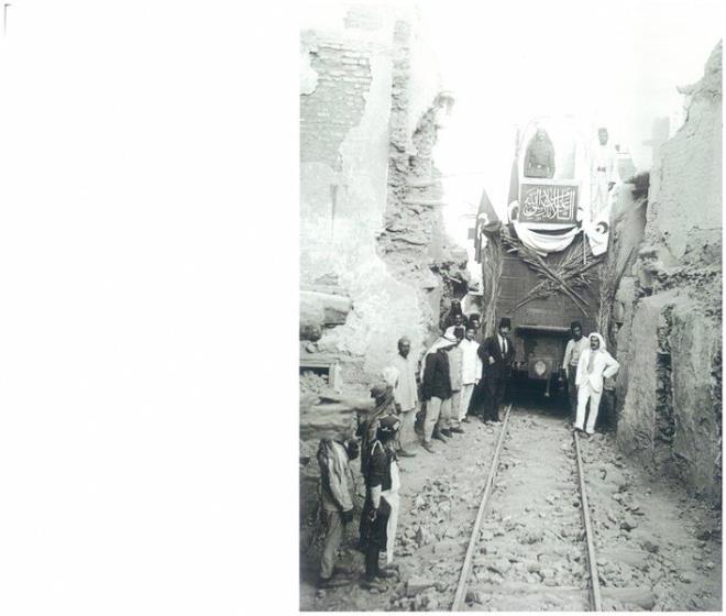 Bal Al Salam&#8217;da son trenin stanbul&#8217;a var srasnda Medine istasyonundan geerken.