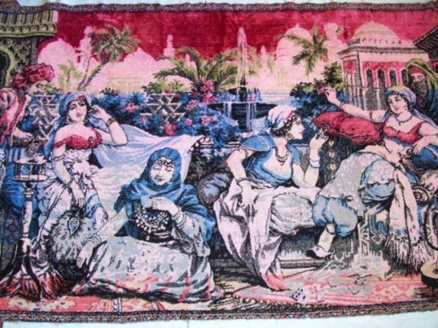 Duvar hals 'kahveci gzeli'