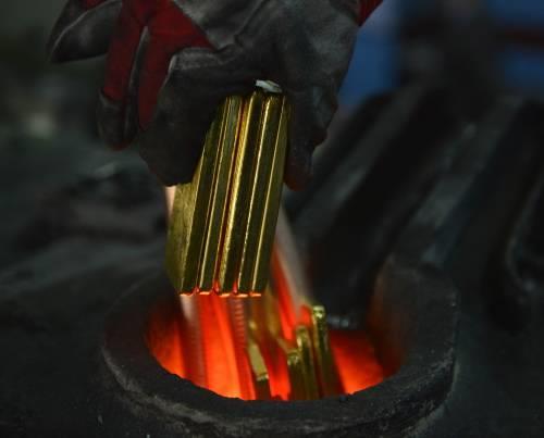 Darphane'nin trne gre deimekle birlikte haftalk ortalama 1.500 kilogram Cumhuriyet Altn retim kapasitesi mevcut.