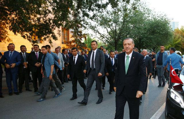 ��te Cumhurba�kan� Erdo�an'�n ziyaretinden kareler...