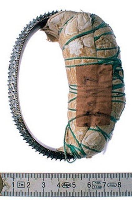 Yastk ve trp yardmyla yaplan testere benzeri alet