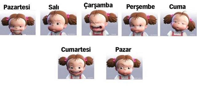 Pazartesi sendromlu paylamlar...