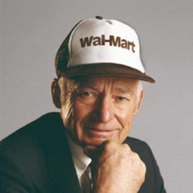 Sam Walton<p>  Bence srf ok alyoruz diye surat asmamza gerek yok. alrken elenmeyi seviyoruz&#8230;