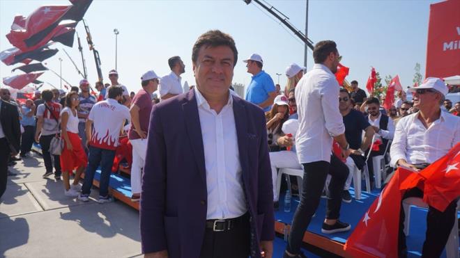 Cokun Sabah : "ok byk bir duygu, ok byk mutluluk. Tek millet, tek yrek. Hep byle devam etmesini diliyorum."