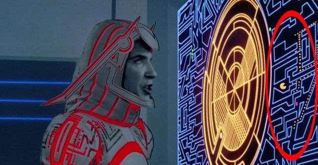 Dnyaca nl Tron filmindeki ekranda unutulan Pac-Man oyunu!