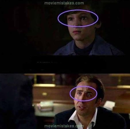 Gzler kahverengiden maviye dnyor.