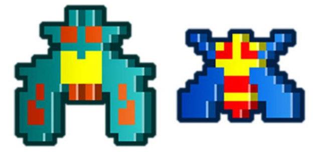 Filmdeki uzay gemileri Namco'nun bilinen oyunundaki grsellerden alnd.