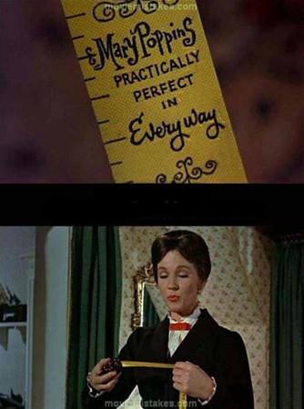 Mary Poppins  <p>    Yukardan aa doru yazlan not, yanl ayla tutuluyor.