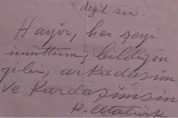 Atatrk'n smet nn'ye Yazd Cevap