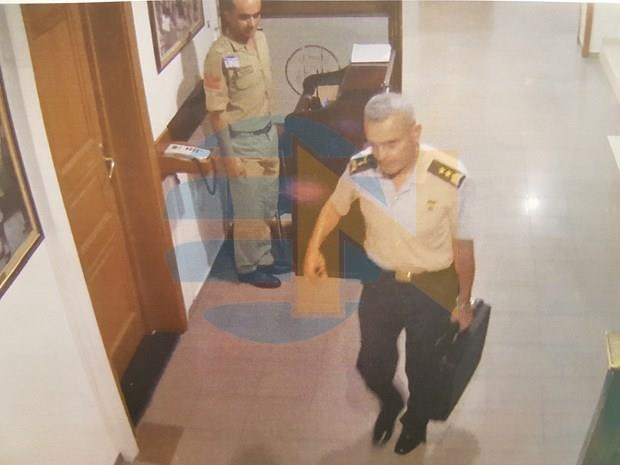 Genelkurmay Adli Maviri Hayrettin Kaldrmc ve Tmgeneral Mehmet Dili de grntlerde var.