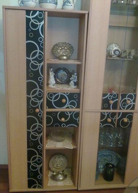 Koca bir vitrin ve vr zvr.