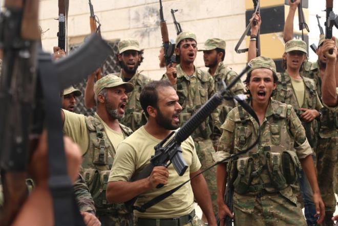 Trk Silahl Kuvvetleri Mterek zel Grev Kuvveti ve Koalisyon Hava Kuvvetlerince yrtlen harekat erevesinde, sabah saatlerinde Cerablus'un gneyinde terr rgtleri tarafndan cephanelik ve komuta yeri olarak kullanlan bir baraka ve mevzi kullanlamaz hale getirildi.