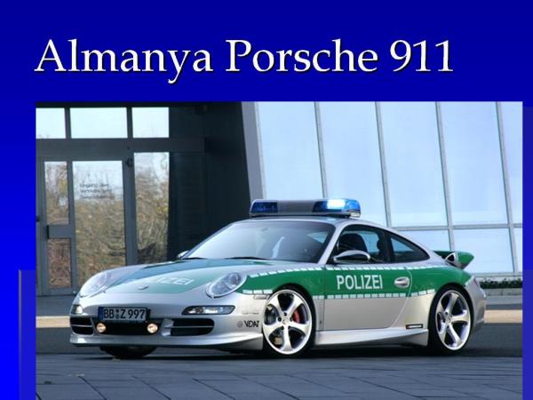 Almanya-Porsche