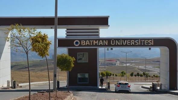 Batman niversitesi<p>      Alnacak kii says: 3<p>      Unvan: Szlemeli personel<p>      Bran: Mhendis, mimar, destek eleman