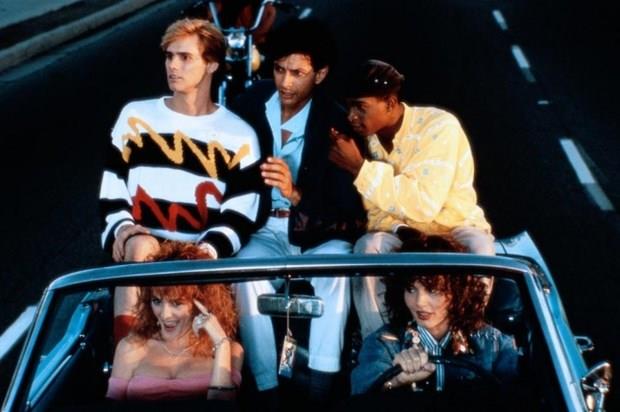 Jim Carrey  <p>  Earth Girls Are Easy (1988)