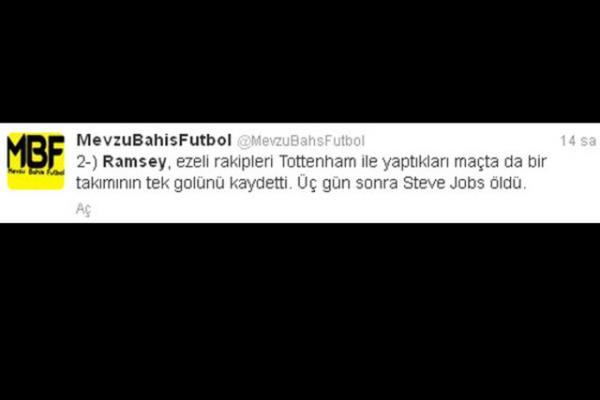 Eyvah! Ramsey gol att...