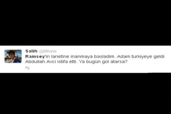 Eyvah! Ramsey gol att...