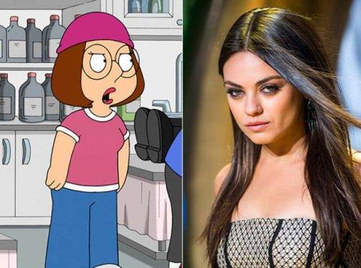 Meg Griffin/Mila Kunis  <p>Family Guy</p>