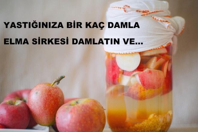 Yattnz yasta damlatacanz sirke boaznza muhteem bir etki yapacaktr.Elma sirkesinin kokusu boaznz rahatlatrken gece boyunca daha az ksrmenizi salar.