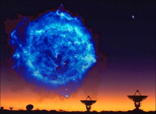 Ulusal Radyo Astronomi Gzlemevi  Dnyadaki en byk teleskop. 25 metrelik apa sahip 27 ayr tr radyo anteni bulunuyor. Bu teleskop sayesinde bilimadamlar uzaydaki nesnelerin detayl fotoraflarn ekiyorlar. Radyo dalgalar birok objenin stn rten kozmik tozu geebildiinden dolay bu teleskop optik teleskoplarn gremediini gryor. Bu sayede bilim adamlar, Samanyolu`nun merkezindeki kara delikler zerinde alabiliyor.