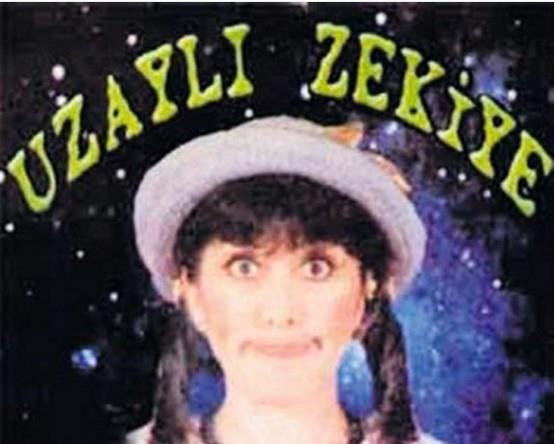 UZAYLI ZEKYE  Uzayl Zekiye, senaryosunu Seden Kzltun'un, mziklerini de Cahit Berkay'n yapt fantastik komedi dizisidir. 1990 ylna kadar srmtr.