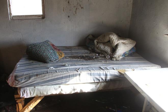 Kime ait olduu henz aklanmayan baevinde bulunan eyalar titizlikle incelenirken, turu bidonlarnn bulunmas dikkat ekti.