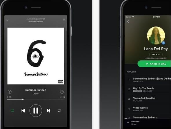 Spotify  <br>  Spotify, milyonlarca arkya kullanclarn erimesini salayan bir online mzik servisi...