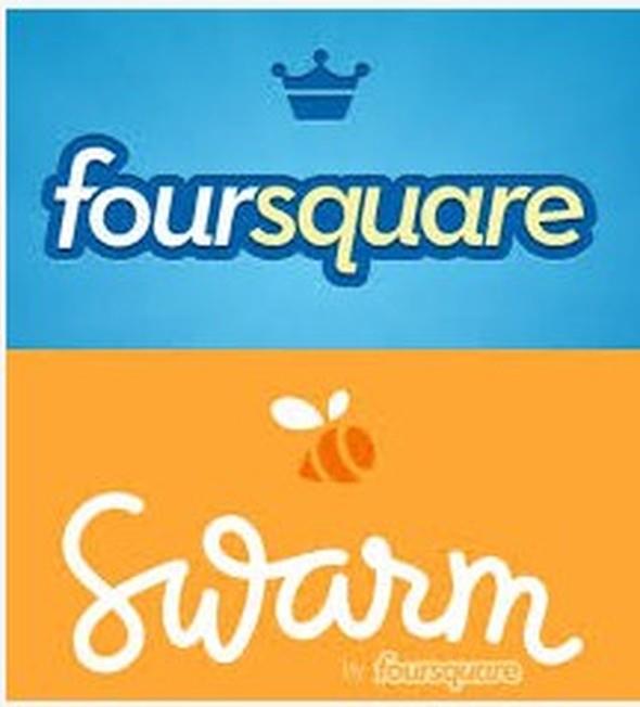 Foursquare/Swarm  <br>  Yer bildirimi, sosyal medya ve paylamlarnn vazgeilmezlerinden biri.