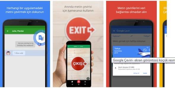 Google translate  <br>  Google Translate ile bilmediiniz dil kalmayacak! Uygulama, 103 dil arasnda eviri yaplmasn salyor.