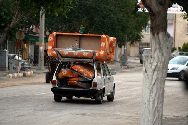 Kamyonete sabilecek miktarda eyay otomobiline sdran src grenleri artt.