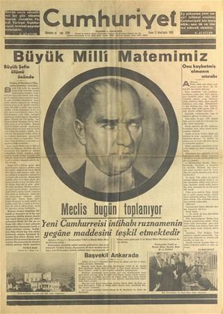 &#8220;Ariv Adam&#8221; olarak bilinen nl aratrmac, yazar, halk bilimci ve air Taha Toros&#8217;un stanbul ehir niversitesi Ktphanesi&#8217;nde bulunan arivinden Mustafa Kemal Atatrk&#8217;n vefatndan sonra yaynlanan gazetelere ilikin ok nemli bir gazete arivi gn yzne karld.