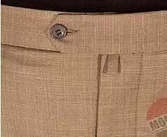 Kuma pantolonlarn dme ksmnda yer alan kk halka...Ss olduunu dnyorsanz yanlyorsunuz, bu para kemer dilinin taklmas iin kullanlr. Pantolonun kemerin altndan kayarak kt bir grnt oluturmasn engellemek iin kemer dili buradan geirilir ve kemer pantolonun n ksmnn aa kaymasn engeller.