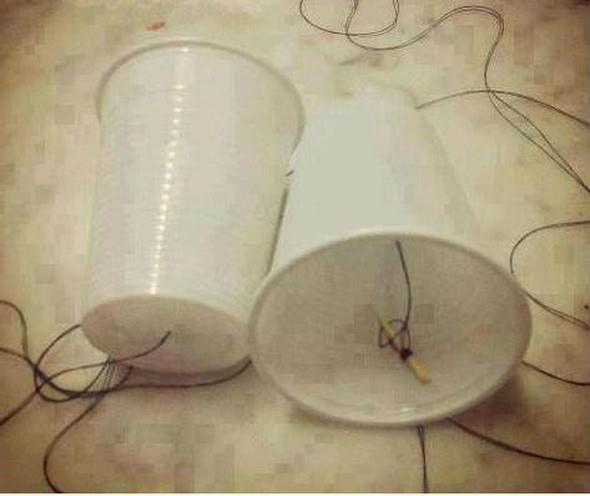 ki plastik bardaktan telsiz grm mydnz?