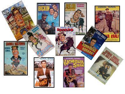 Kemal Sunal sanat hayat boyunca 82 sinema filminde ve 4 televizyon dizisinde rol ald.