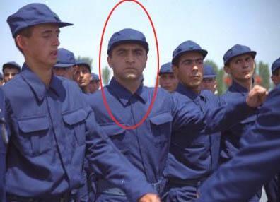 Ylmaz Erdoan, vatani grevini yapt Ktahya'da yemin treninde.