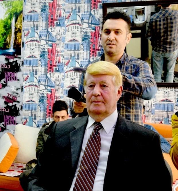 ABD Bakan seilen Donald Trump'a benzerlii ile fotoraflar sosyal medyada hzla yaylan Topu ise ilgiden olduka memnun.