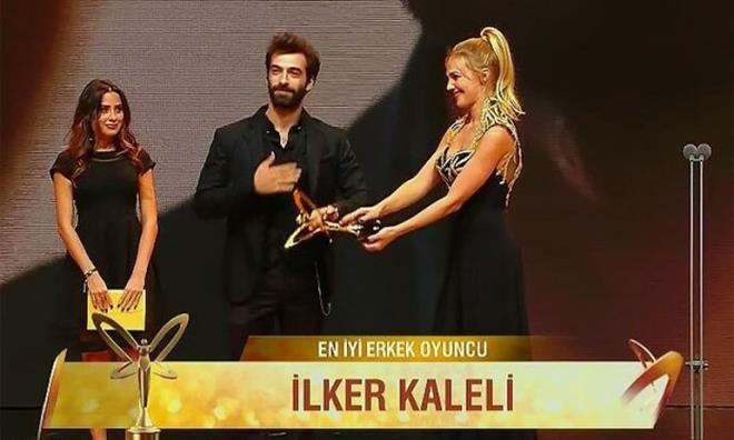 EN Y ERKEK OYUNCU: LKER KALEL (POYRAZ KARAYEL &#8211; KANAL D)  <br>LKER KALEL DLN MERYEM UZERL&#8217;NN ELNDEN ALDI