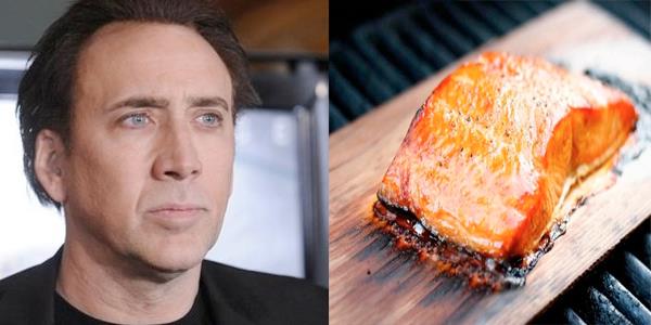 Nicholas Cage  , Sadece ku ve balk eti yiyor.