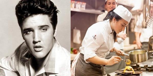 Elvis Presley  ,    Alarn yemek yaparken kameradan seyrederdi.