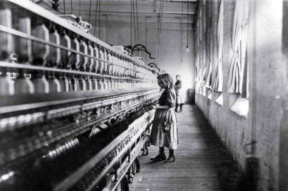 Pamuk Fabrikas Kz - Lewis Hine 1908