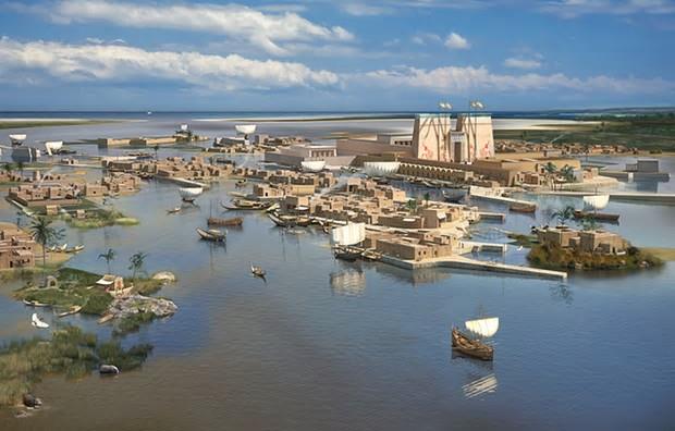 1200 yl nce aniden ortadan kaybolan bu antik ehrin byk depremler ve seller nedeniyle kum ve amur altna gmld tahmin ediliyordu.