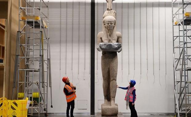 Heracleion antik ehrinde 13 yldr yaplan kaz sonucunda birok eser kartld.