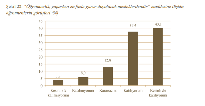 "retmenlik Meslei ve Meslein Stats"ne dair aratrmann sonular