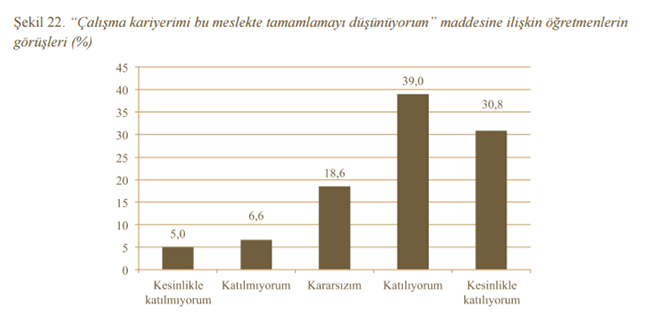 "retmenlik Meslei ve Meslein Stats"ne dair aratrmann sonular