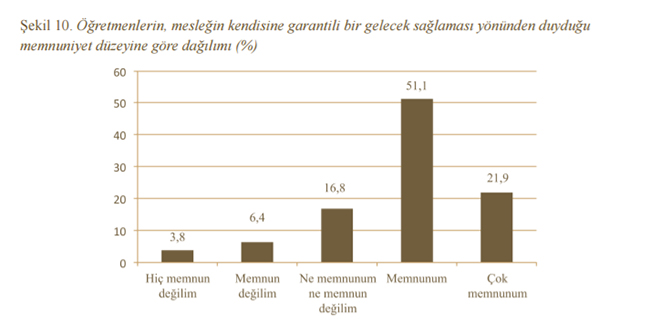 "retmenlik Meslei ve Meslein Stats"ne dair aratrmann sonular
