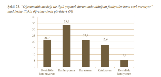 "retmenlik Meslei ve Meslein Stats"ne dair aratrmann sonular