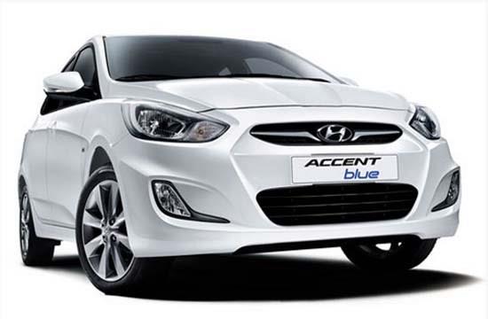 20 - Hyundai Accent Blue