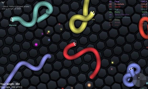 2016'NIN EN TREND OYUNLARI  <p>  slither.io