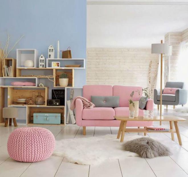 Daha Huzurlu Olmak in Pembe Tonlarn Kullann  <br>  Pembe de mavi gibi sakinlik hissi uyandran bir renktir.